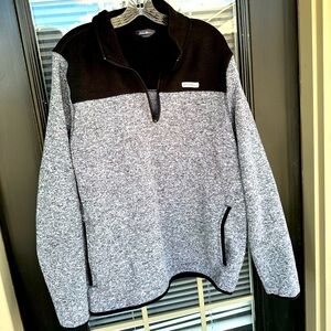 EUC Eddie Bauer 1/4 Mock neck pullover sweater